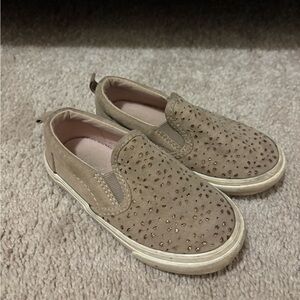 Old Navy Tan Kids Slip-On Sneakers
